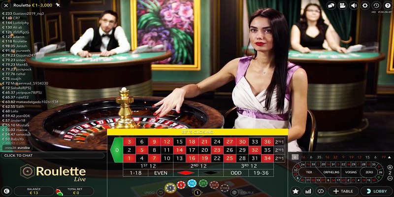 Tương tác cùng những Dealer casino 12bet cực kỳ xinh đẹp